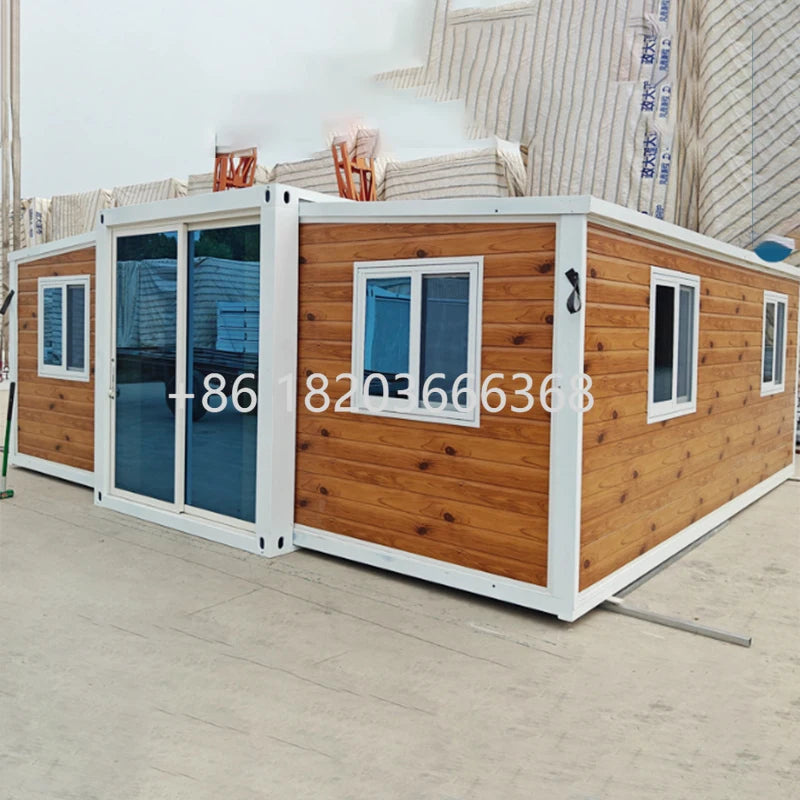 20ft 40ft Australia Granny Flat Prefab Container Expandable House Luxury Villa 2 Bedroom Prefabricated Portable Mobile Home