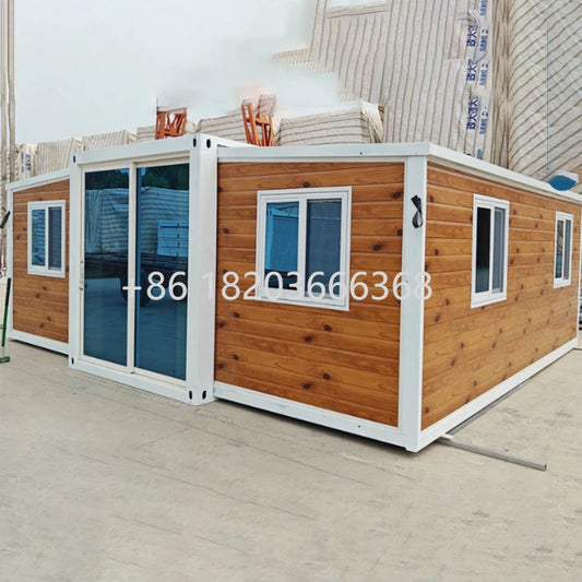 20ft 40ft Australia Granny Flat Prefab Container Expandable House Luxury Villa 2 Bedroom Prefabricated Portable Mobile Home