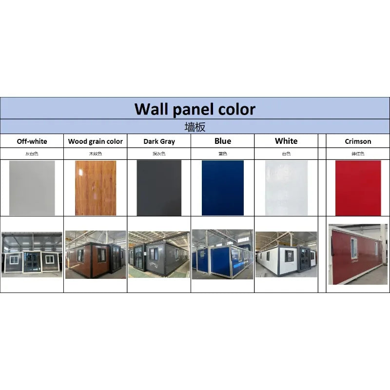 Customized Modular Portable Prefab Home: Lightweight & Stackable for Off-Grid Living Stackable Foldable Container House