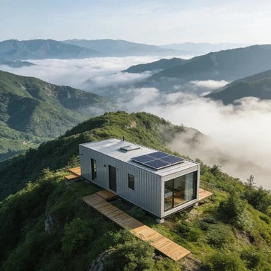 3 Bedroom Prefabricated Expandable House -20/40ft Foldable Container Home with Modern Luxury Design & Modular Portable Structure