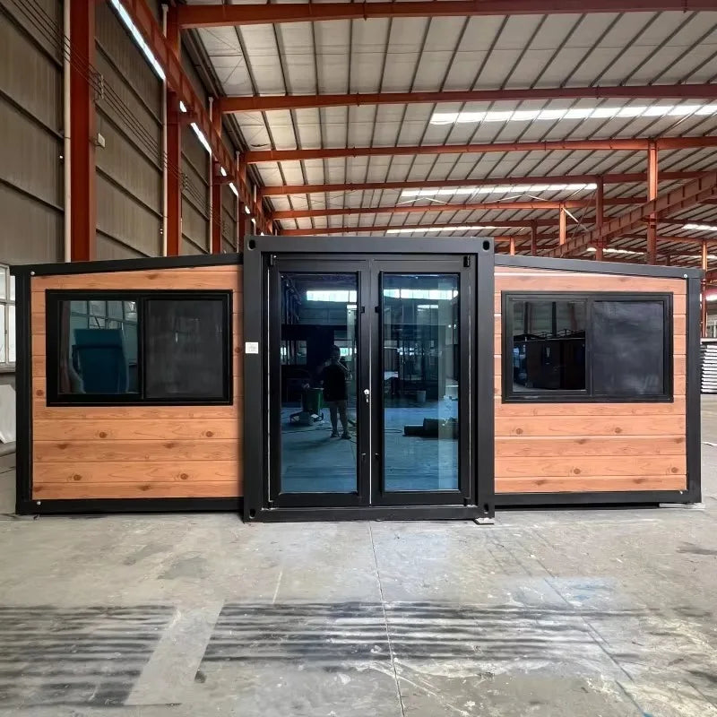 Factory Customizable Size 10Ft 20 FT 30 Feet 40 Foot Folding Expandable Home Prefab Modular House for Tiny Villa Office