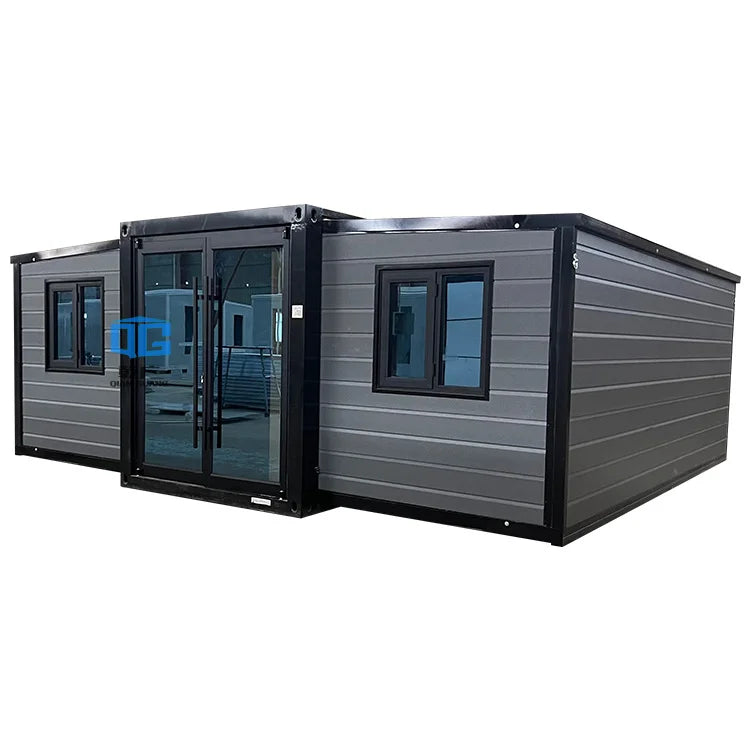 3 Bedroom Prefabricated Expandable House -20/40ft Foldable Container Home with Modern Luxury Design & Modular Portable Structure