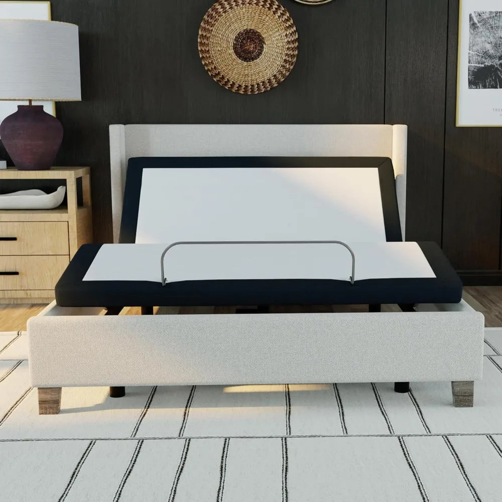 Adjustable Bed Frame, Head and Foot Tilt, Wireless Remote Control, Easy To Assemble, 10-year Warranty