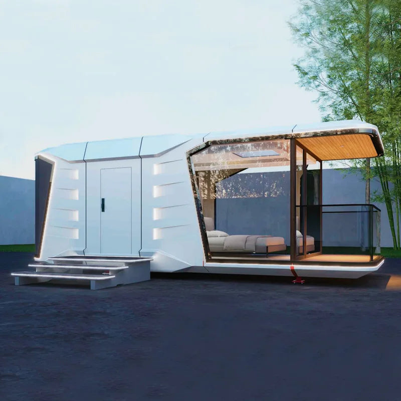 House Prefab Expandable Container Prefab Stretch Container House Unified Specs Easy Later Maintenance Repair