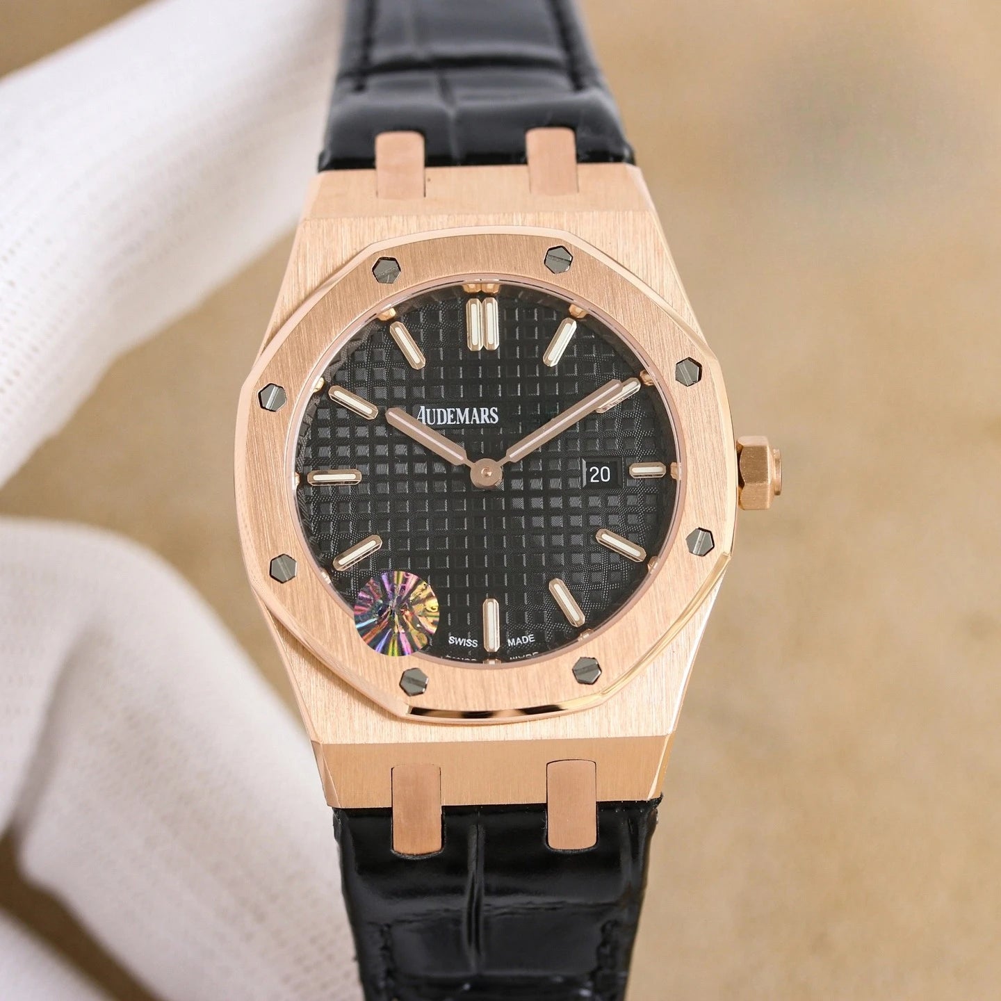 2026 New A+ Top Brand Reissue Watch with Versatile Case and Moon Phase Design for Men