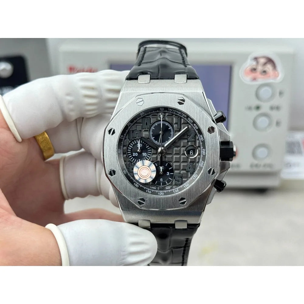 2026 A+ Top Brand Reissue Watch with Versatile Case and Moon Phase Design for Men