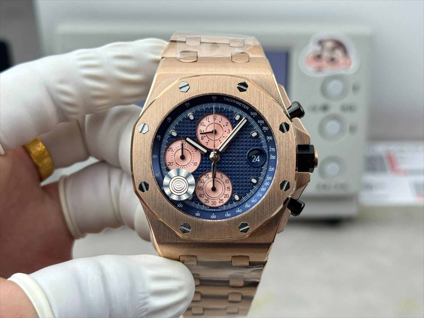 2026 A+ Top Brand Reissue Watch with Versatile Case and Moon Phase Design for Men