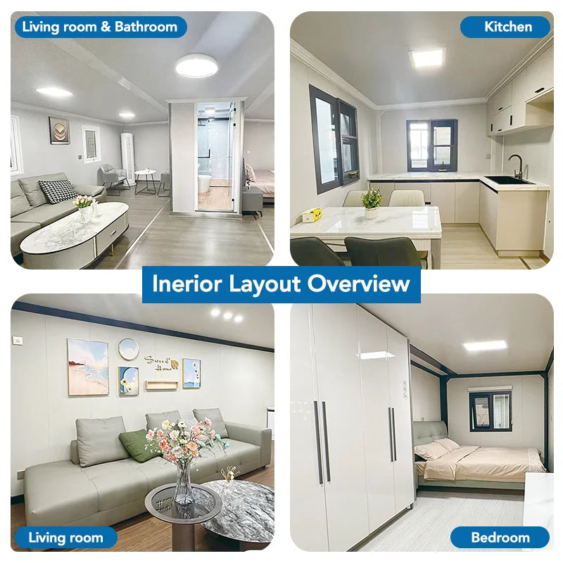 2026 Customized Luxury Prefabricated Expandable Container House Tiny Prefab Houses Australia Standard