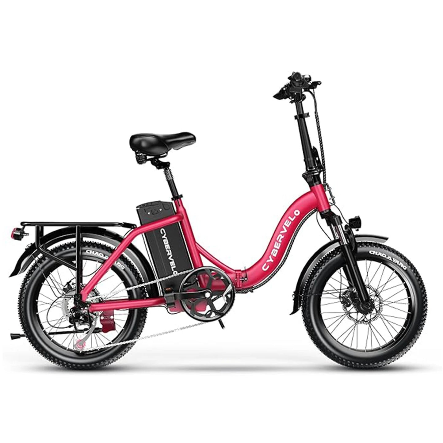 20" Step-Thru foldable e-bike for adults, 1000W Peak motor, 48V 20AH removable battery, 7-Speed shift 80miles Long Range Mars700