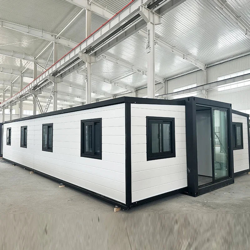 Customizable Foldable Container House Prefab Home Steel Structure Portable Tiny House for Camping Temporary Shelter Office Use