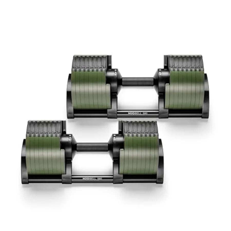 NOBELL Adjustable Dumbbell Set 5-50 LB or 5-80 LB Easy Twist 2024-25 Model All-In-One Weights Set Pair for Home Original Manufa