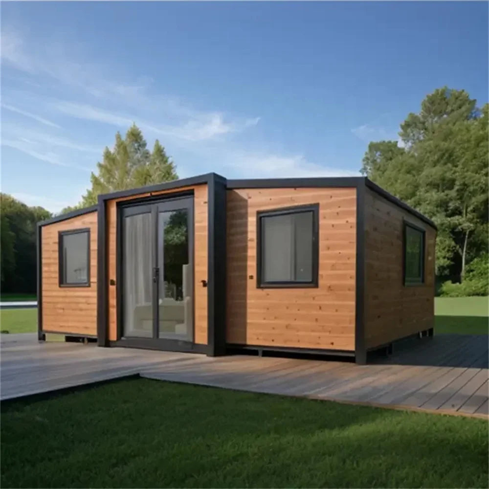 Customized Prefabricated Folding Container Home Mobile Portable Foldable House Office Storage Room Folding House
