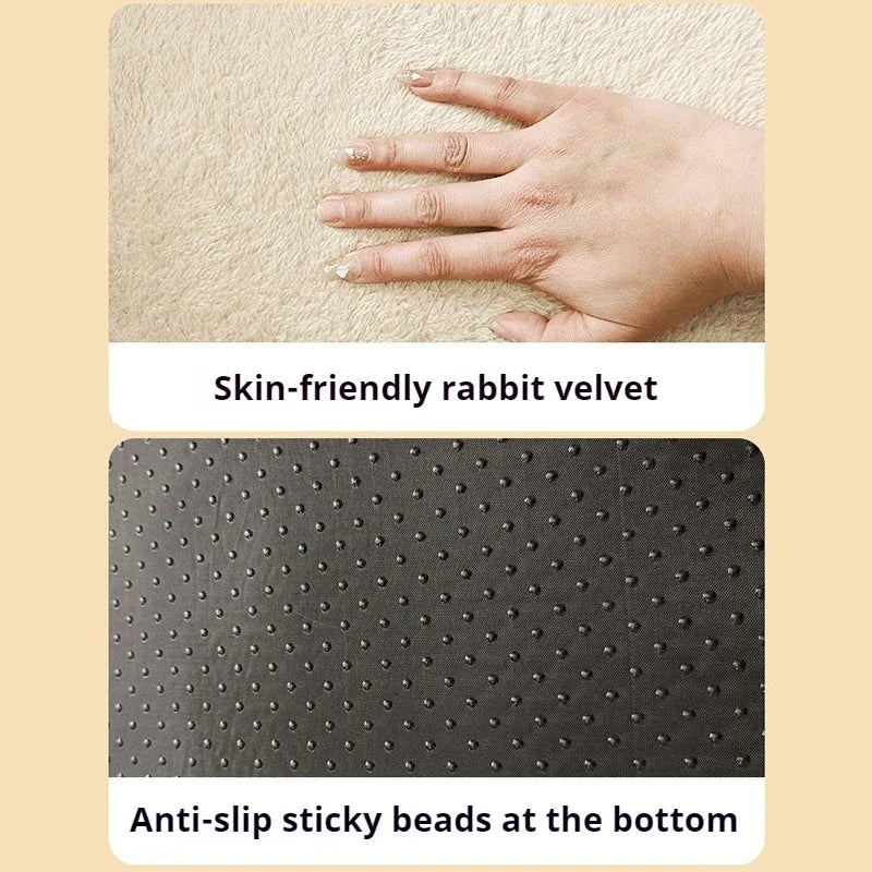 Dog Bed Cute Warm Pet Beds Winter Warm Mat for Dogs Dog Cat Fluff Sleeping Bed Soft Pet Sofas Household Pet Dog Supplies 1pc