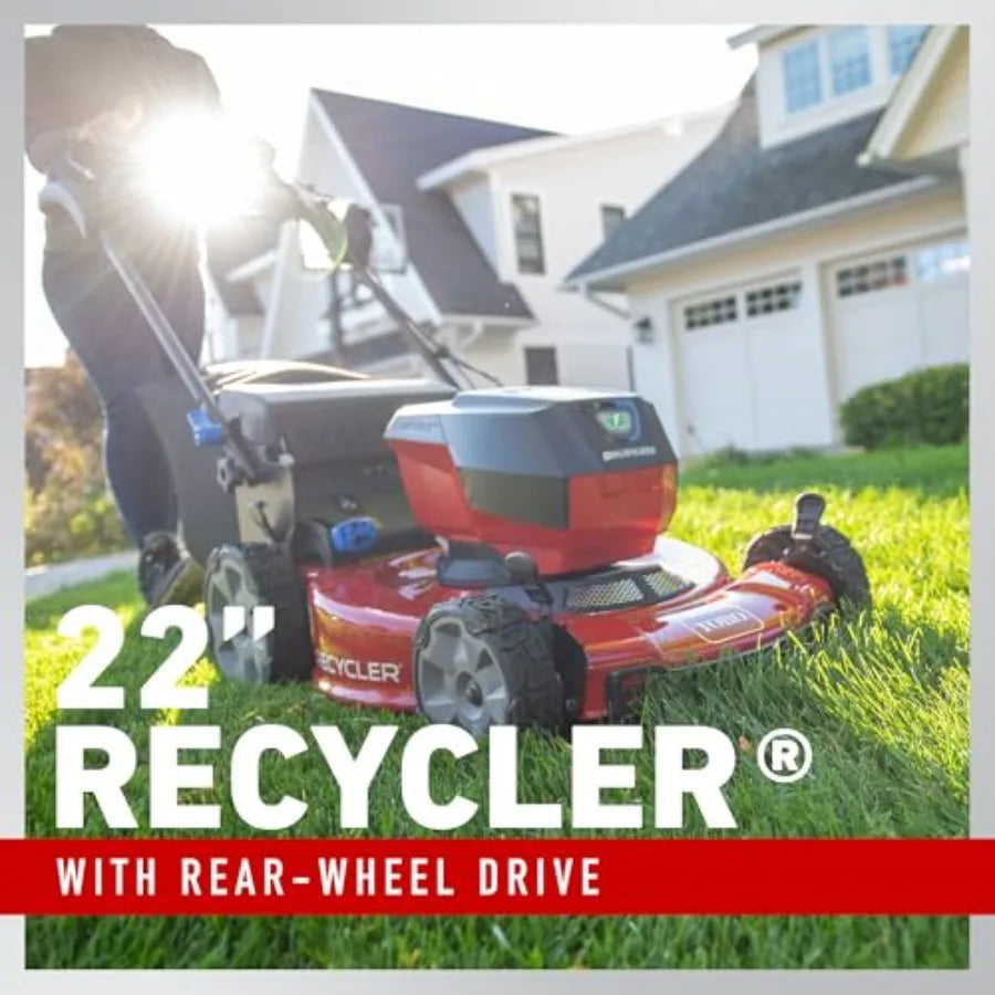 60V MAX* 22 in. Recycler® w/Personal Pace® Lawn Mower - Battery/Charger Not Included