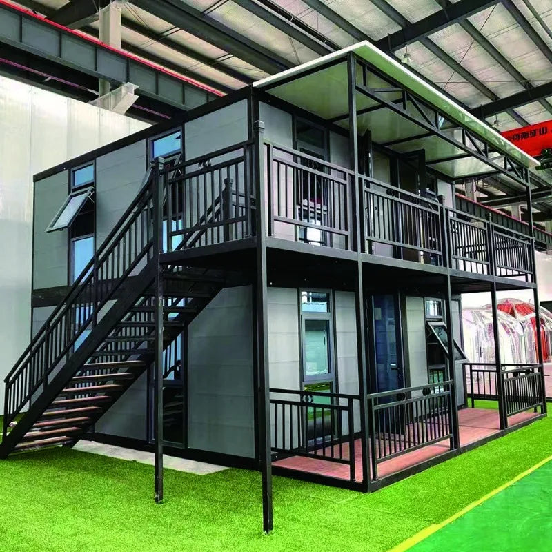 Expandable Container House Manufacturer Direct Wholesale 20ft 40ft Luxury Detachable House Mobile Tiny Home Vacation Room Cabins