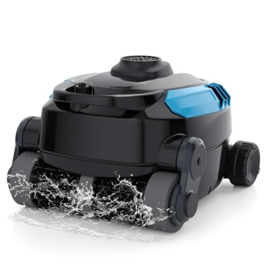 Cordless Robotic Pool Cleaner Wall Climbing Extended Battery Life 8L Ccity Advanced Dual-Motor Dual Filtration Bag X3 Pool Vacu