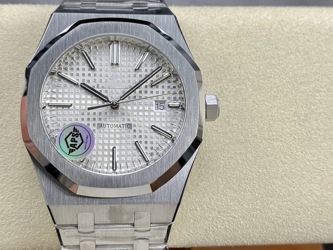 Top-grade Royal Waterproof Mechanical Watch 41mm Sapphire Crystal Stainless Steel APS Factory 3120 Power Reserve Pointer