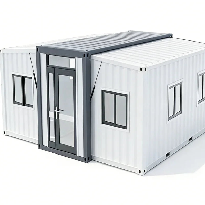 Luxury Expandable Container Home Durable Prefab House With Sound Insulation For Quiet Villa Hotel And Living