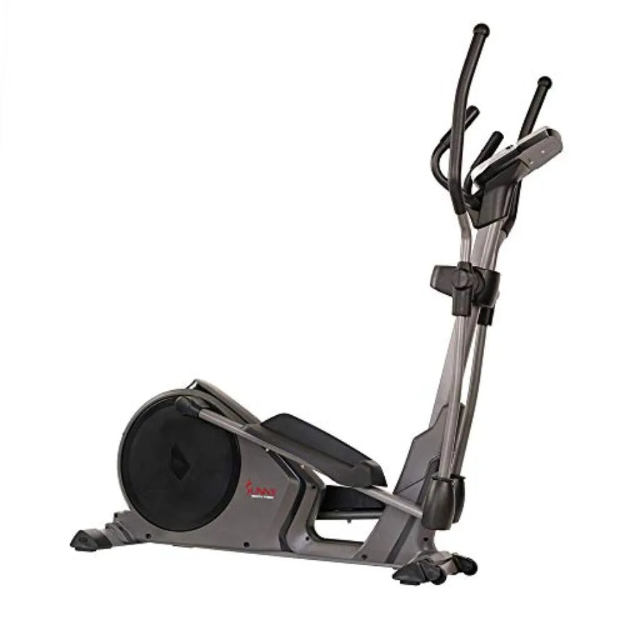 Elliptical Cross Trainer Exercise Machine Cardio Equipment for Home Gym with Pulse Sensor Grips 24 Pre-Bui