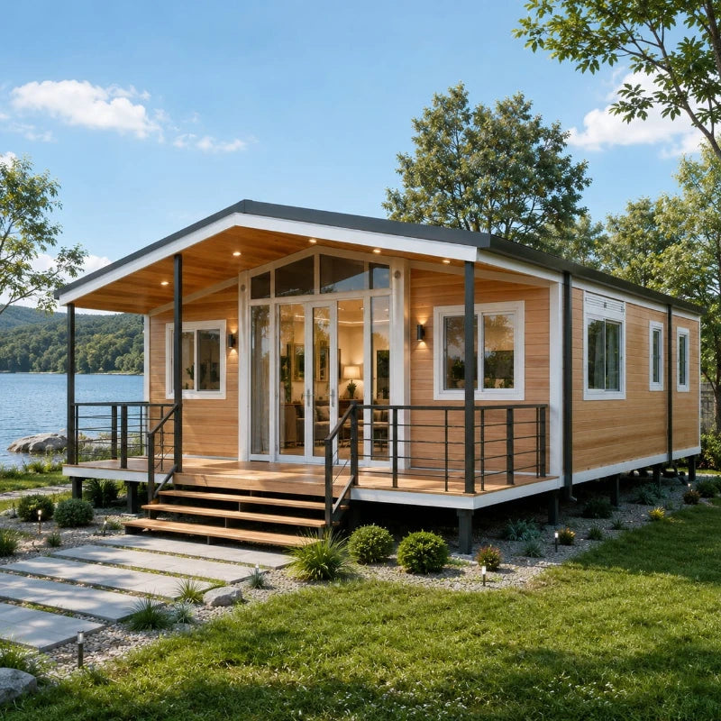 Folding Portable Home Container Prefabricated Unit for Site Camp Worker Housing and Guest Room Customized