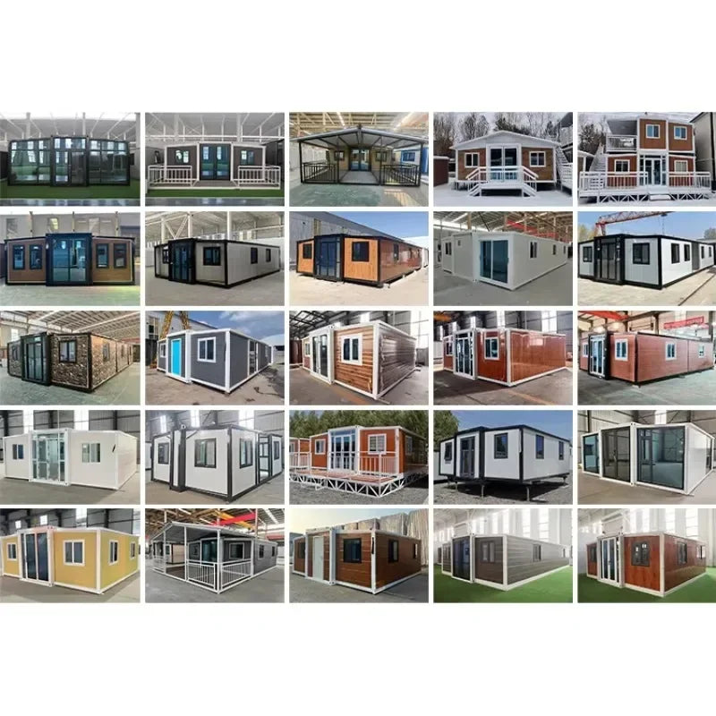Wholesale Prefab Tiny House Prefab Mobile Expandable Container House 40 Ft 20Ft Luxury Villa For Sale Portable Home 2 3 Bedrooms