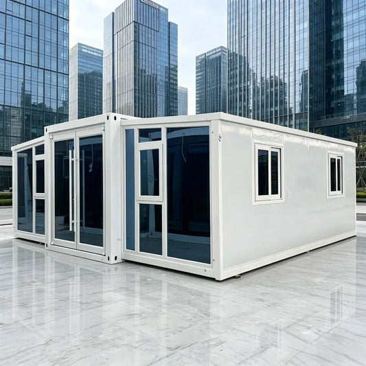 Luxury Expandable Container Home Durable Prefab House With Sound Insulation For Quiet Villa Hotel And Living