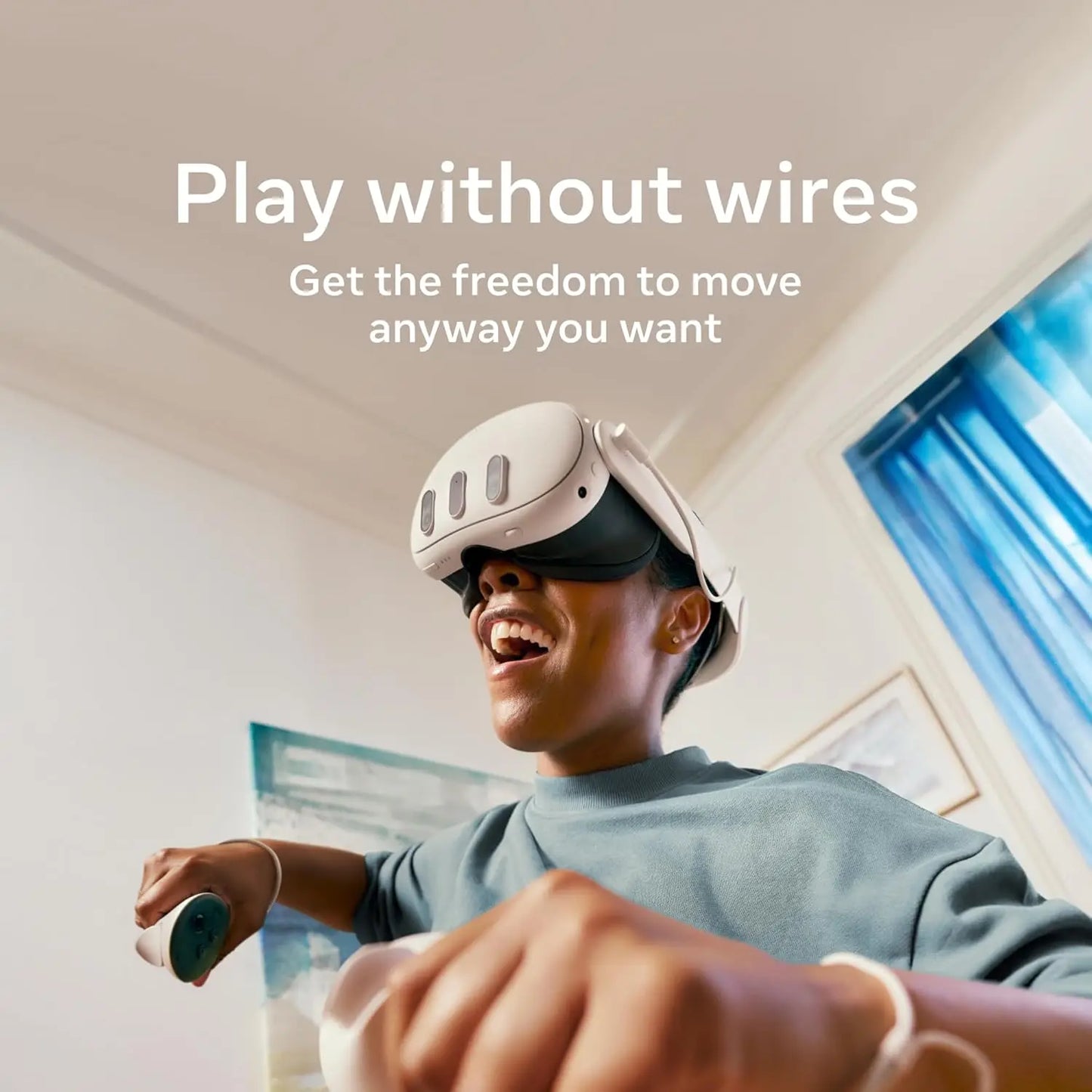 512GB Wireless VR Headset with Sharper Resolution, 2X Graphics Power, and 40+ Games Trial