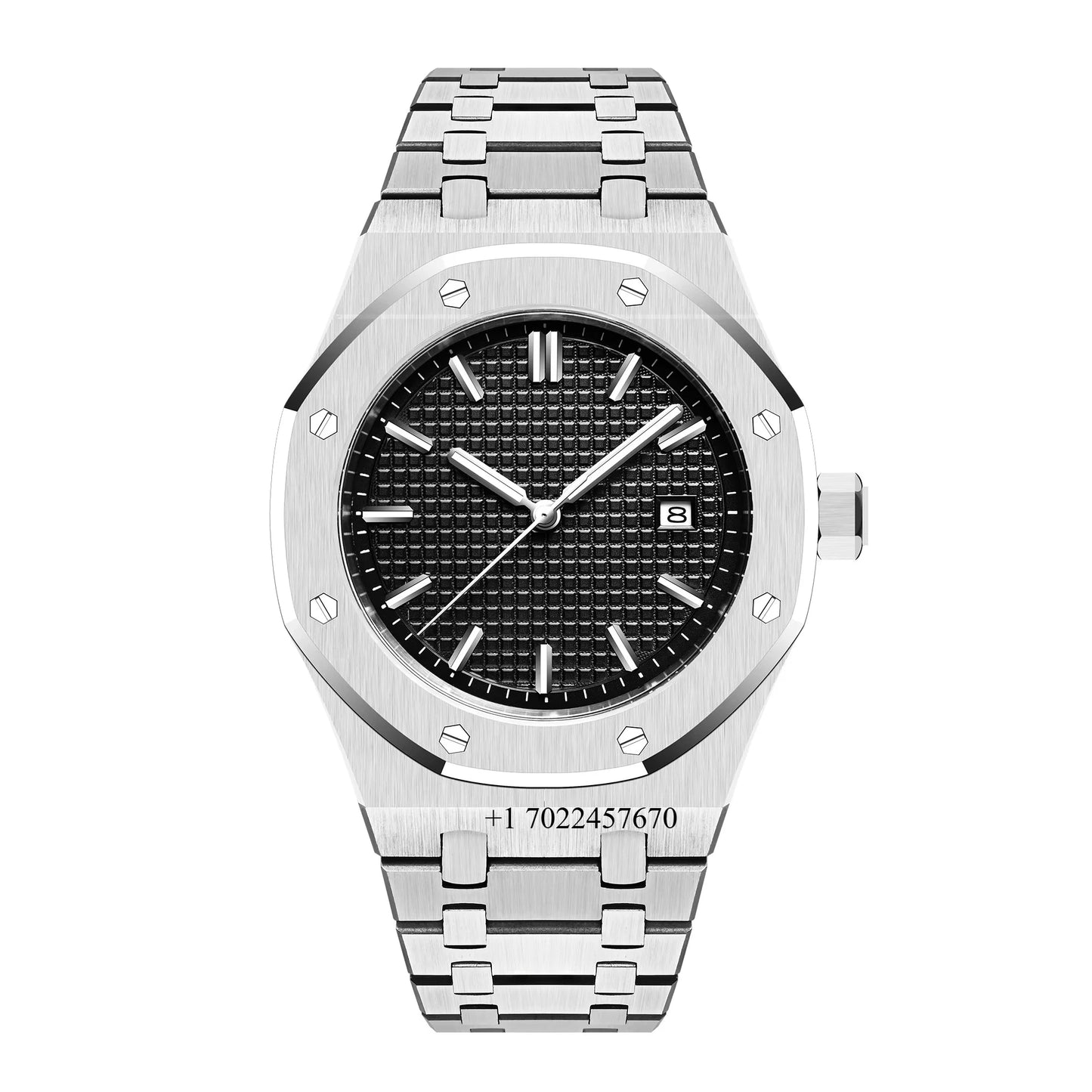 TJW High-end Men's Mechanical Watch 316L Stainless Steel with Waterproof Diver Sports/Business Miyota Luminous