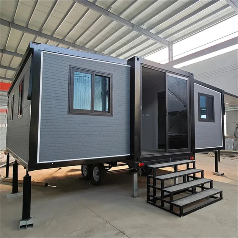 Expandable Container House Manufacturer Direct Wholesale 20ft 40ft Luxury Detachable House Mobile Tiny Home Vacation Room Cabins