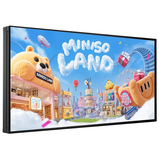 Outdoor P5 Full Color LED Display 65"x34" WiFi Programmable Digital Board, Bright Waterproof Advertising Sign for Shop Business