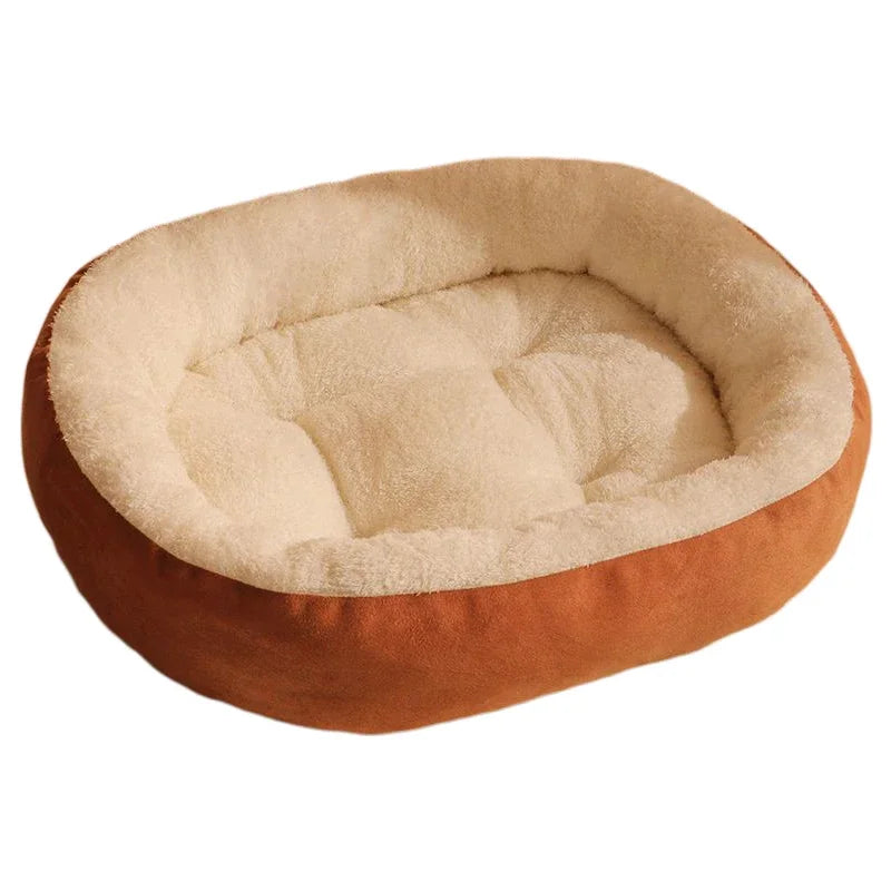 Dog Bed Cute Warm Pet Beds Winter Warm Mat for Dogs Dog Cat Fluff Sleeping Bed Soft Pet Sofas Household Pet Dog Supplies 1pc