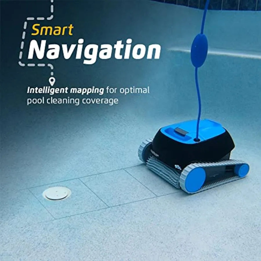 Nautilus CC Automatic Robotic Pool Vacuum Cleaner Wall Climbing Scrubber Brush Top Load Filter Access Ideal for Above In-Ground