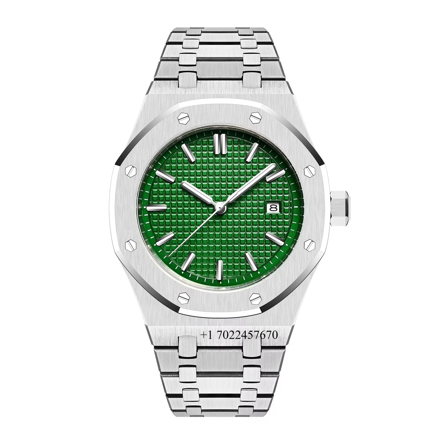 TJW High-end Men's Mechanical Watch 316L Stainless Steel with Waterproof Diver Sports/Business Miyota Luminous
