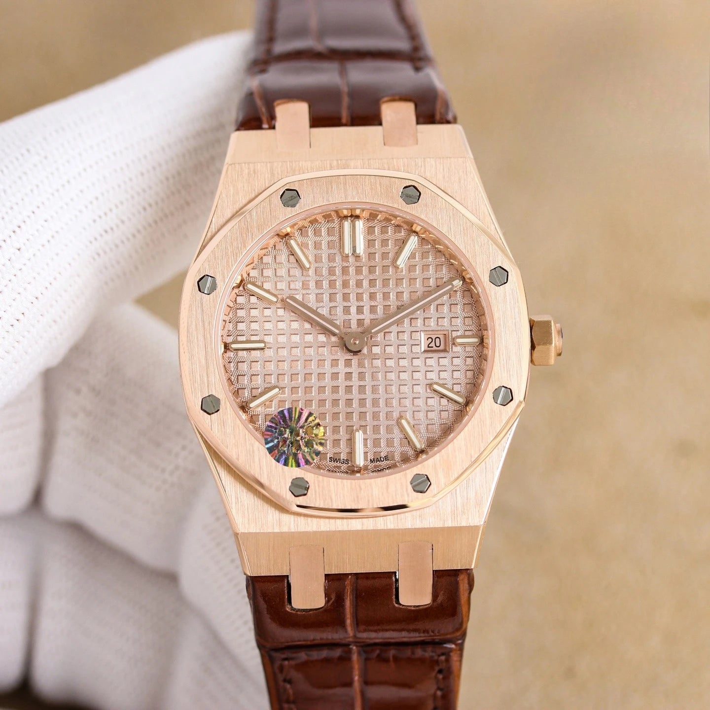 2026 New A+ Top Brand Reissue Watch with Versatile Case and Moon Phase Design for Men