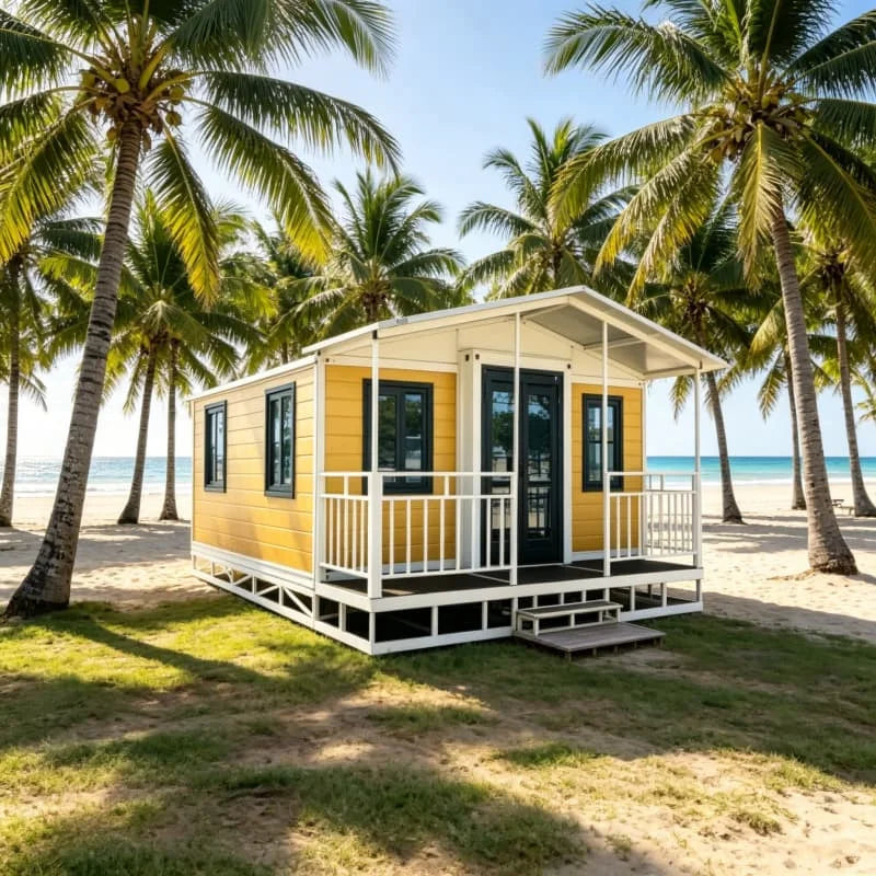 Luxury Folding Prefabricated House 20ft 30ft 40ft Mobile Tiny Home 2 3 4 Bedrooms Modular Prefab Expandable Container House Sale