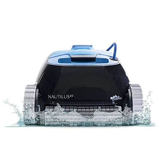 Nautilus CC Automatic Robotic Pool Vacuum Cleaner Wall Climbing Scrubber Brush Top Load Filter Access Ideal for Above In-Ground