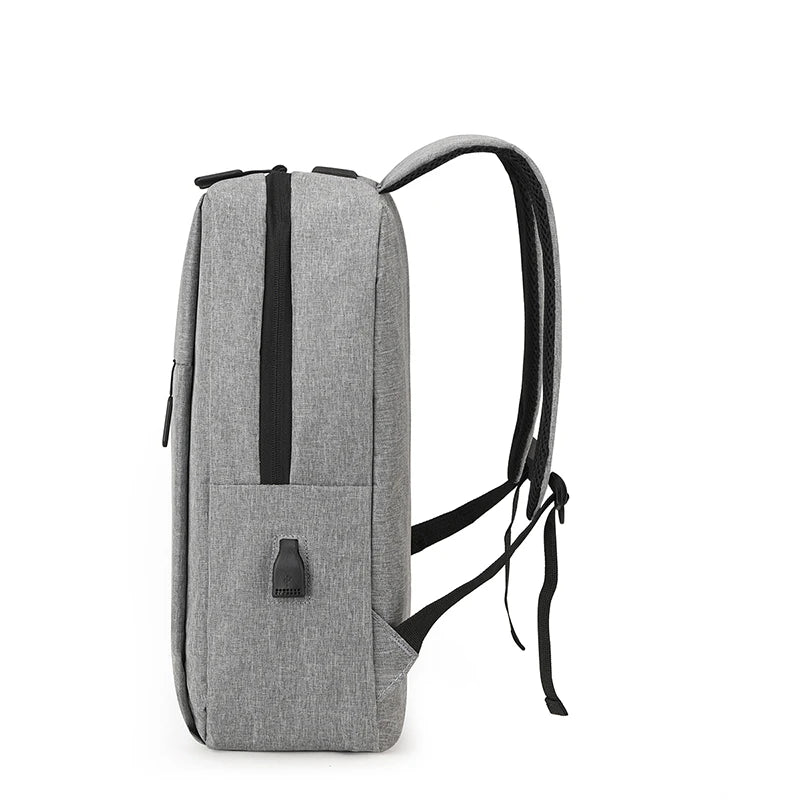 15.6 Inch Laptop Men Backpack Nylon Travel Male Laptop Backpack Usb Charging Computer School Backpacks Waterproof Bag for Men
