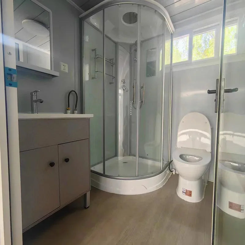 Customized Modular Portable Prefab Home: Lightweight & Stackable for Off-Grid Living Stackable Foldable Container House