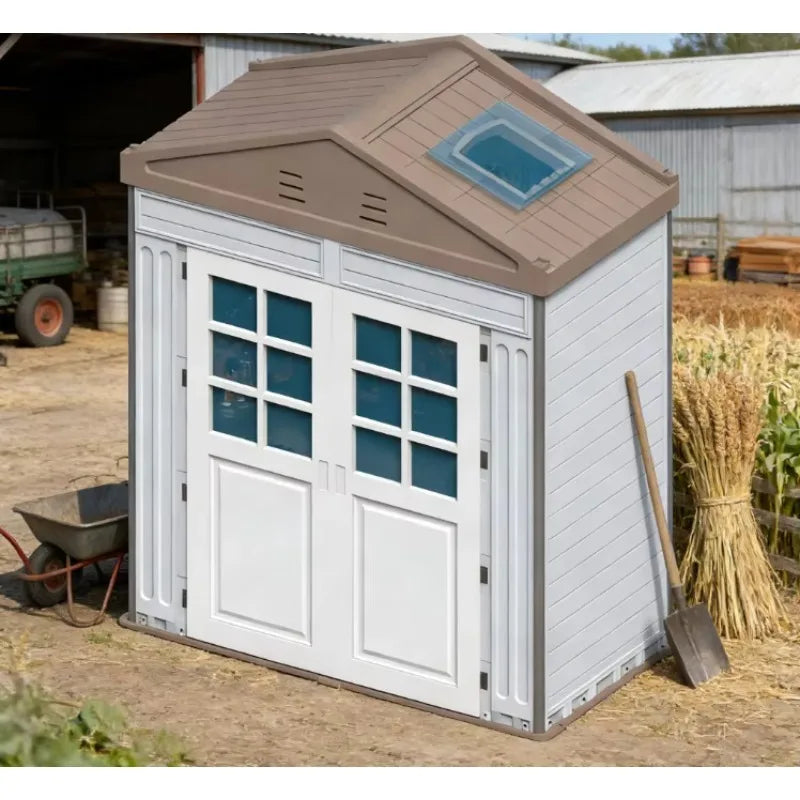 WooWild Portable Prefab Modular Cabin Insulated Waterproof Solar Powered | Warehouse Tool Storage Smart Mobile Home Tiny House