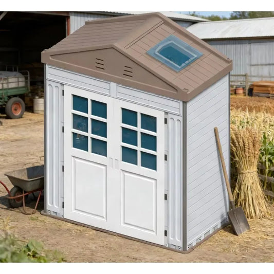 WooWild Portable Prefab Modular Cabin Insulated Waterproof Solar Powered | Warehouse Tool Storage Smart Mobile Home Tiny House