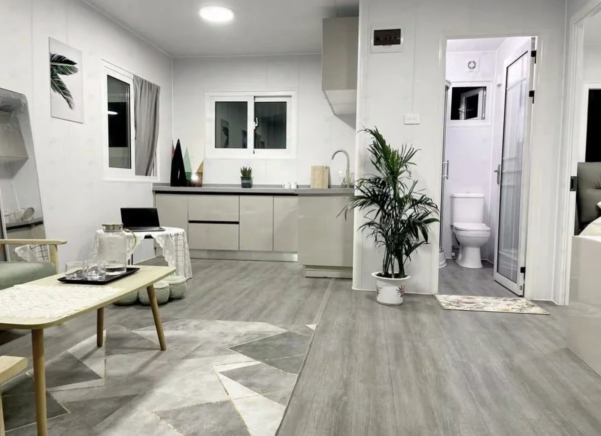 3 bedroom 2 bathroom 1kitchen Complete Container Houses Prefabricated House for Site Office Worker Housing and Temporary Living