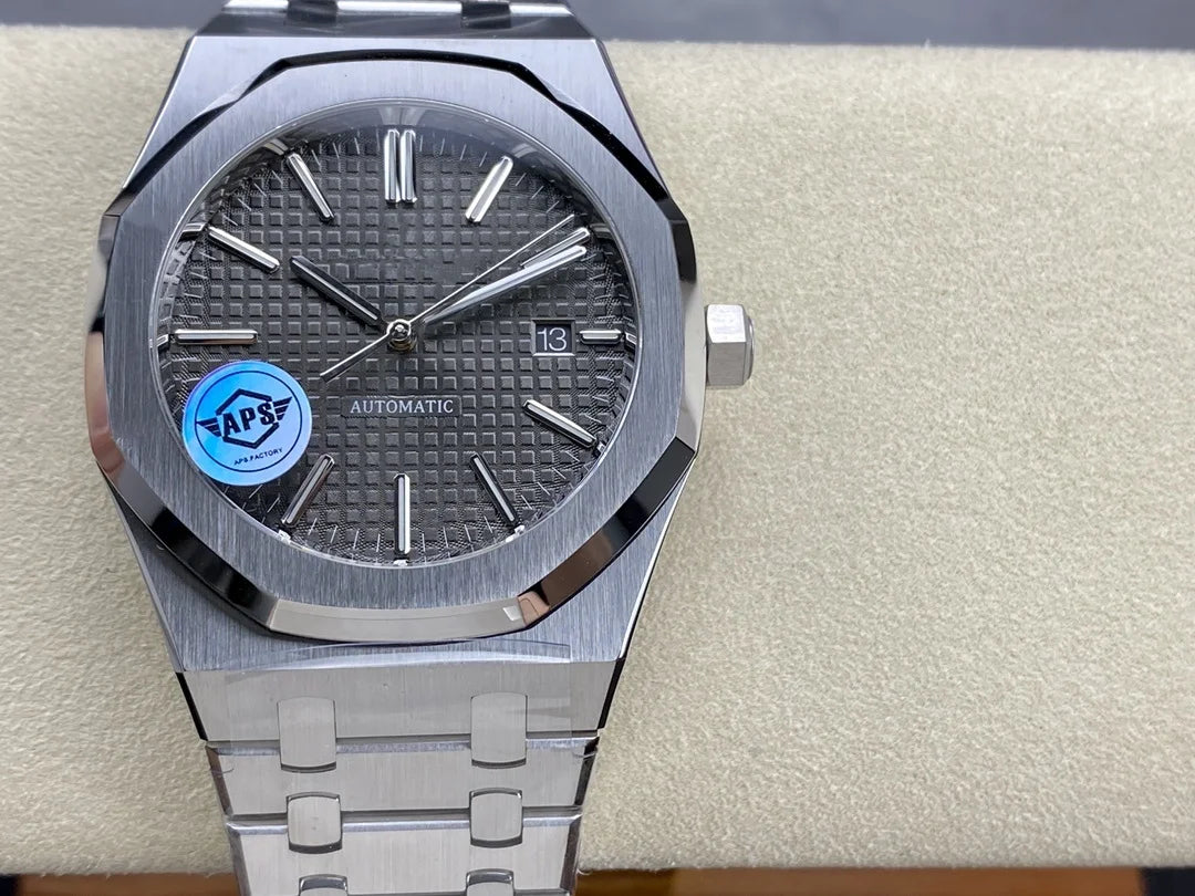 Top-grade Royal Waterproof Mechanical Watch 41mm Sapphire Crystal Stainless Steel APS Factory 3120 Power Reserve Pointer