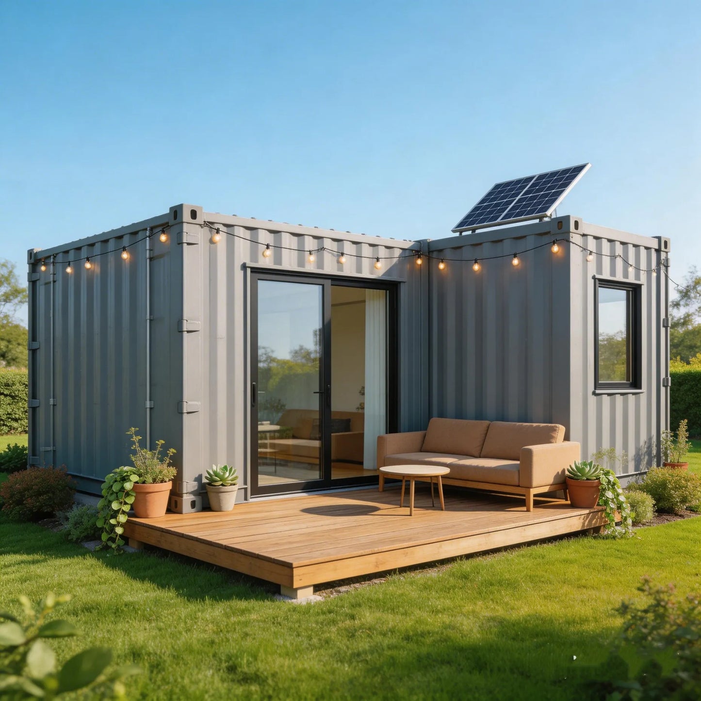Prefab Tiny House 20ft 40ft Expandable Container House Prefabricated Mobile Container Home With Full Bathroom 2 3 Bedrooms