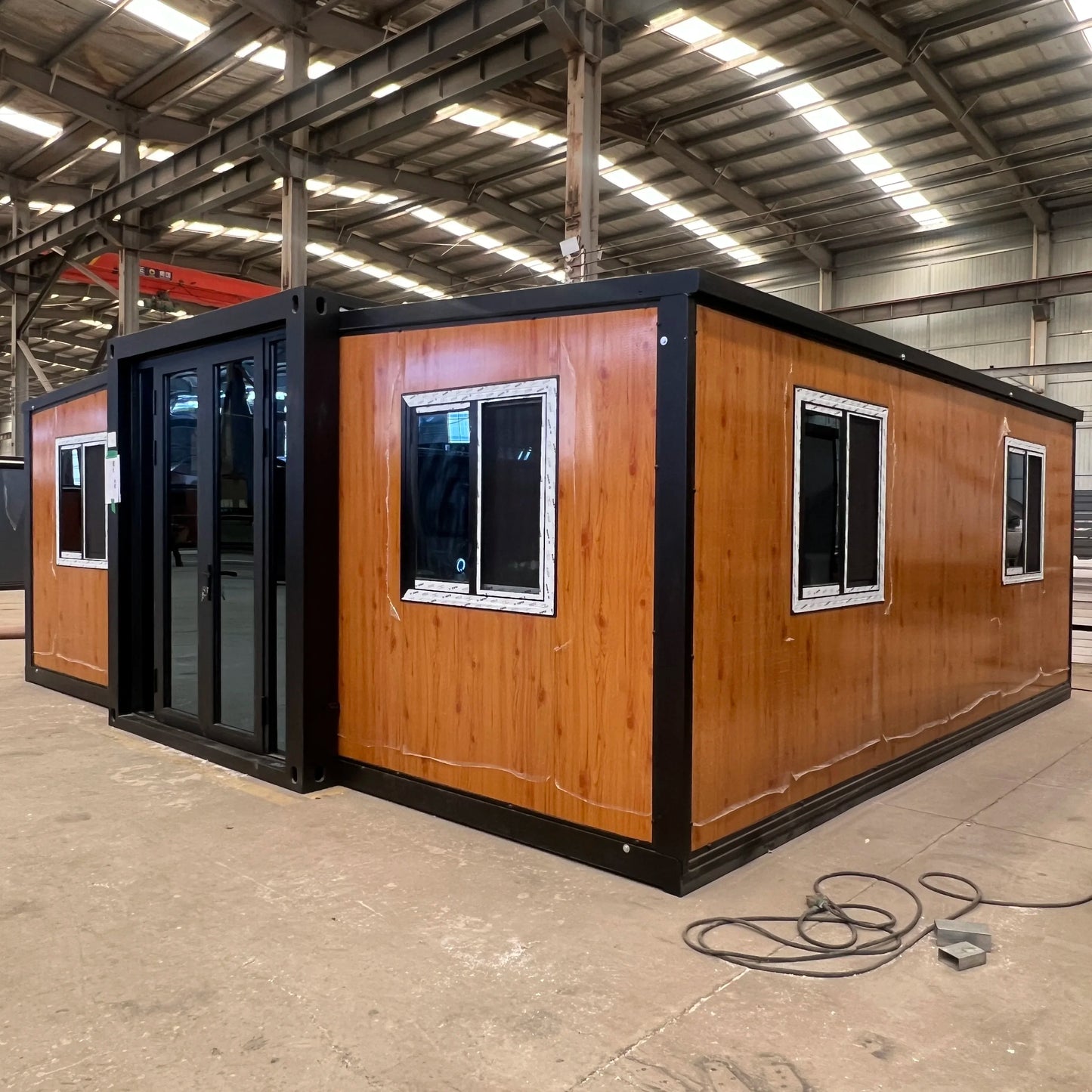 High Quality Modular Folding Home 2-3 Bedrooms Mobile Prefab Tiny House 20ft 30ft 40ft Expandable Container Supermarket Gym