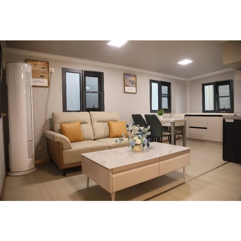 3 Bedroom Expandable House 20Ft 40Ft Portable Folding Mobile Prefa Home Modular Container House with Kitchen Washroom