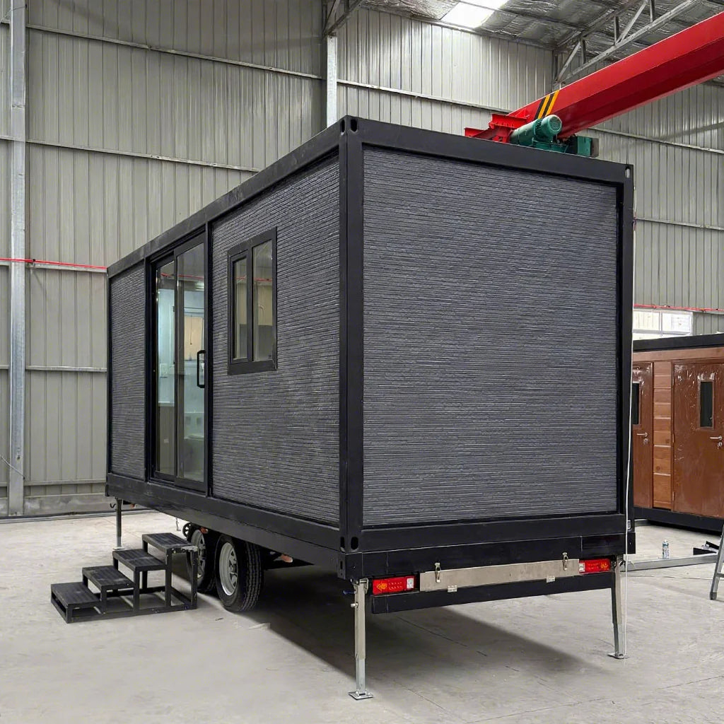 Rust Protection Aluminum Alloy Container House Warm in Winter and Cool in Summer Container Rainproof Expandable Prefab House