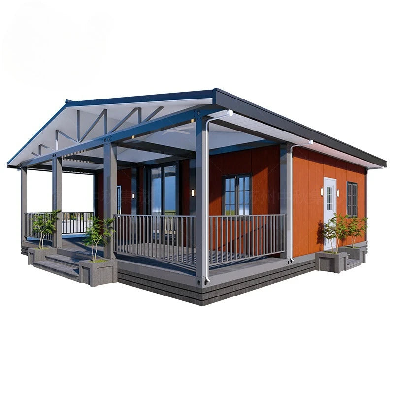 Factory Direct 20FT Combined Modular Container Villa, Prefabricated Movable Container Home, Custom  Residential House for Export