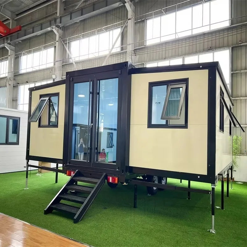 40Ft 20Ft Mobile Tiny House Expandable Container House Villa Extendable Prefab Tiny Home Foldable Modular Container Cafe House