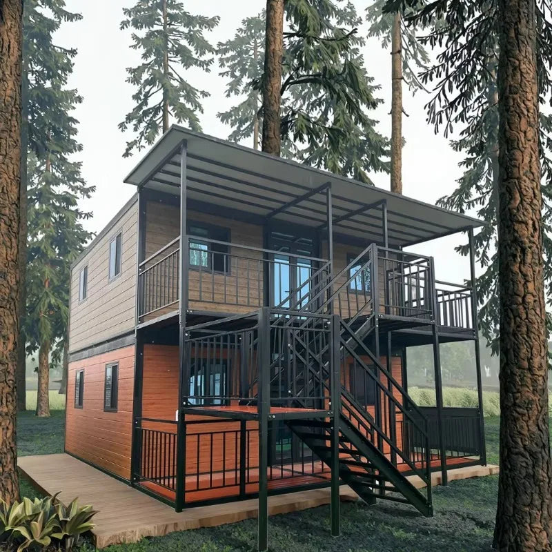 Customized Mobile Tiny House 3 4 Bedroom Folding Prefabricated Container House 20ft 40ft Luxury Expandable Container House