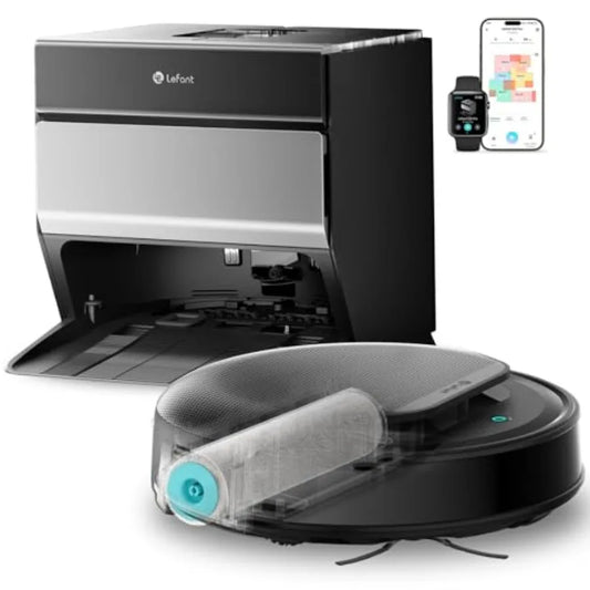 M5 Pro LiDAR Robot Vacuum and Mop 18000Pa Suction PSD 2.0 Smart Obstacle Avoidance All-in-One Robot Vacuum 120 Day Self-Emptyin